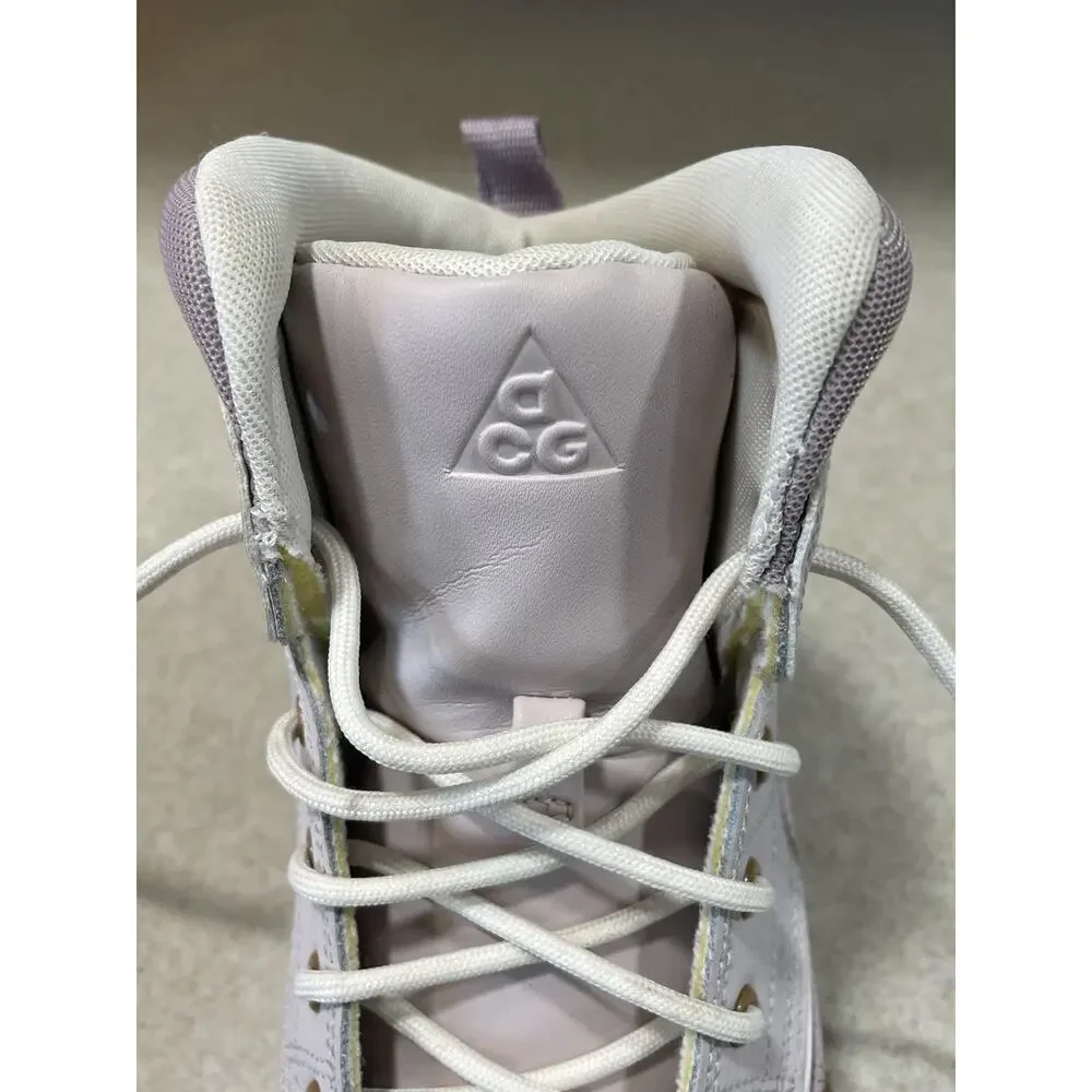 Nike ACG-Woodside 2 High Top Boot Sneaker Light Violet Youth Size 7 (HF0767 200)